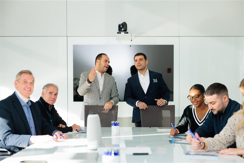 CSI Group team in meeting